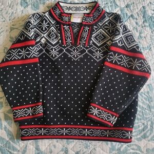 Hanna Andersson half zip kids sweater